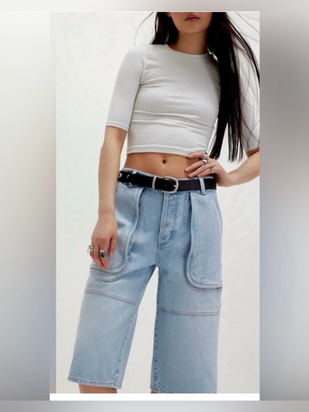 NWT Free People We The Free Havasu Cropped Jeans
